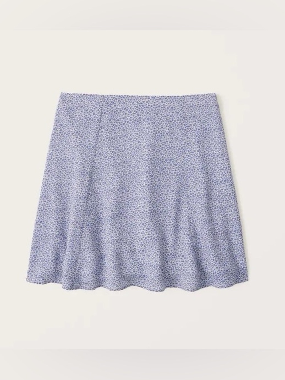 Abercrombie & Fitch Blue Ditsy Floral Skater Skirt